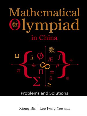 cover image of Mathematical Olympiad In China